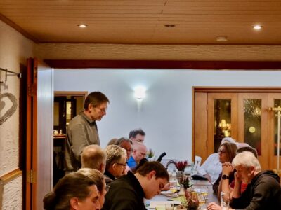 grüner Stammtisch in Schalksmühle am 17.10.2024, Redner Gregor Kaiser (MdL)